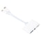 Portable USB Multifunction Audio & Charging Adapter USB Audio