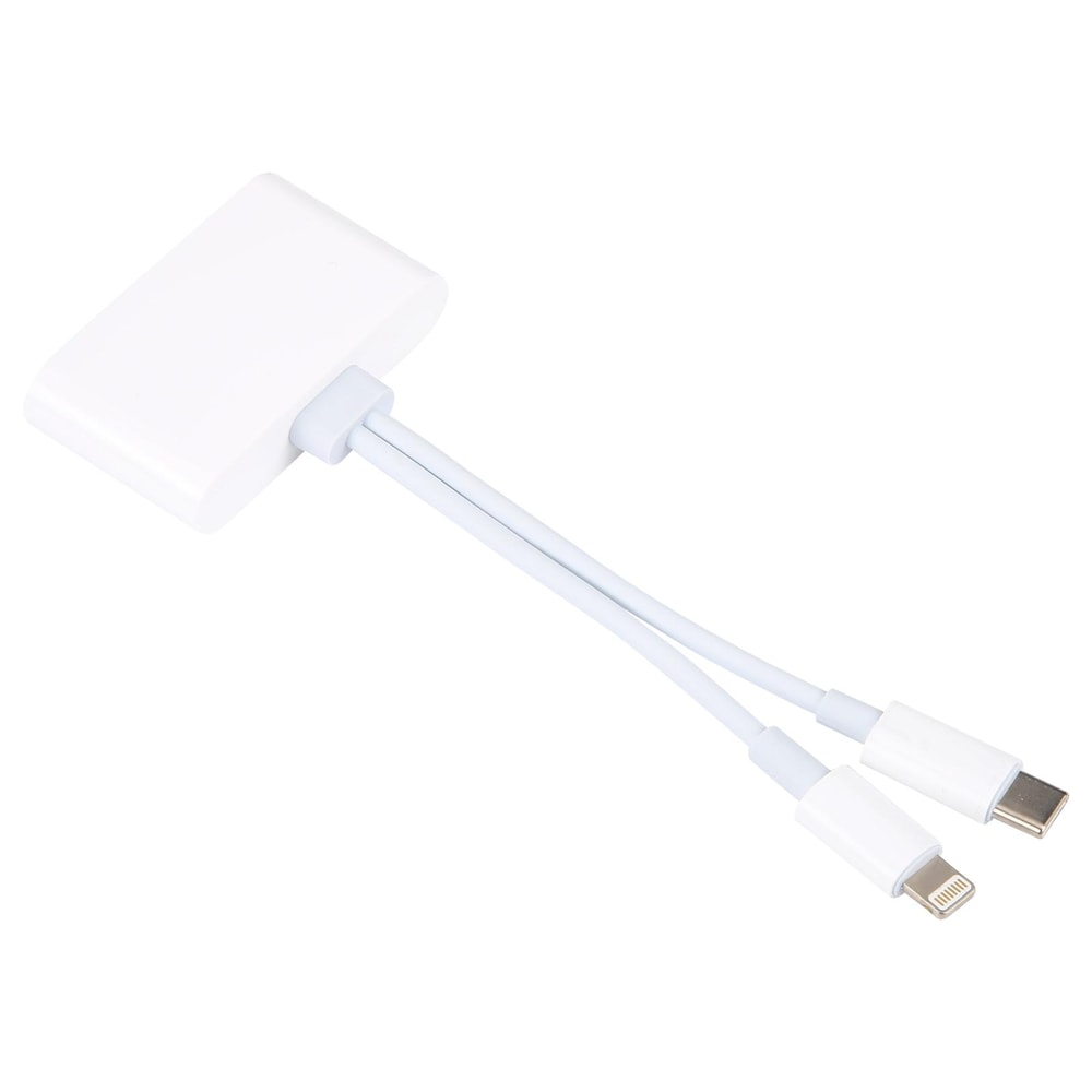 Portable USB Multifunction Audio & Charging Adapter USB Audio