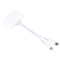 Portable USB Multifunction Audio & Charging Adapter USB Audio