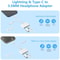 Portable USB Multifunction Audio & Charging Adapter USB Audio