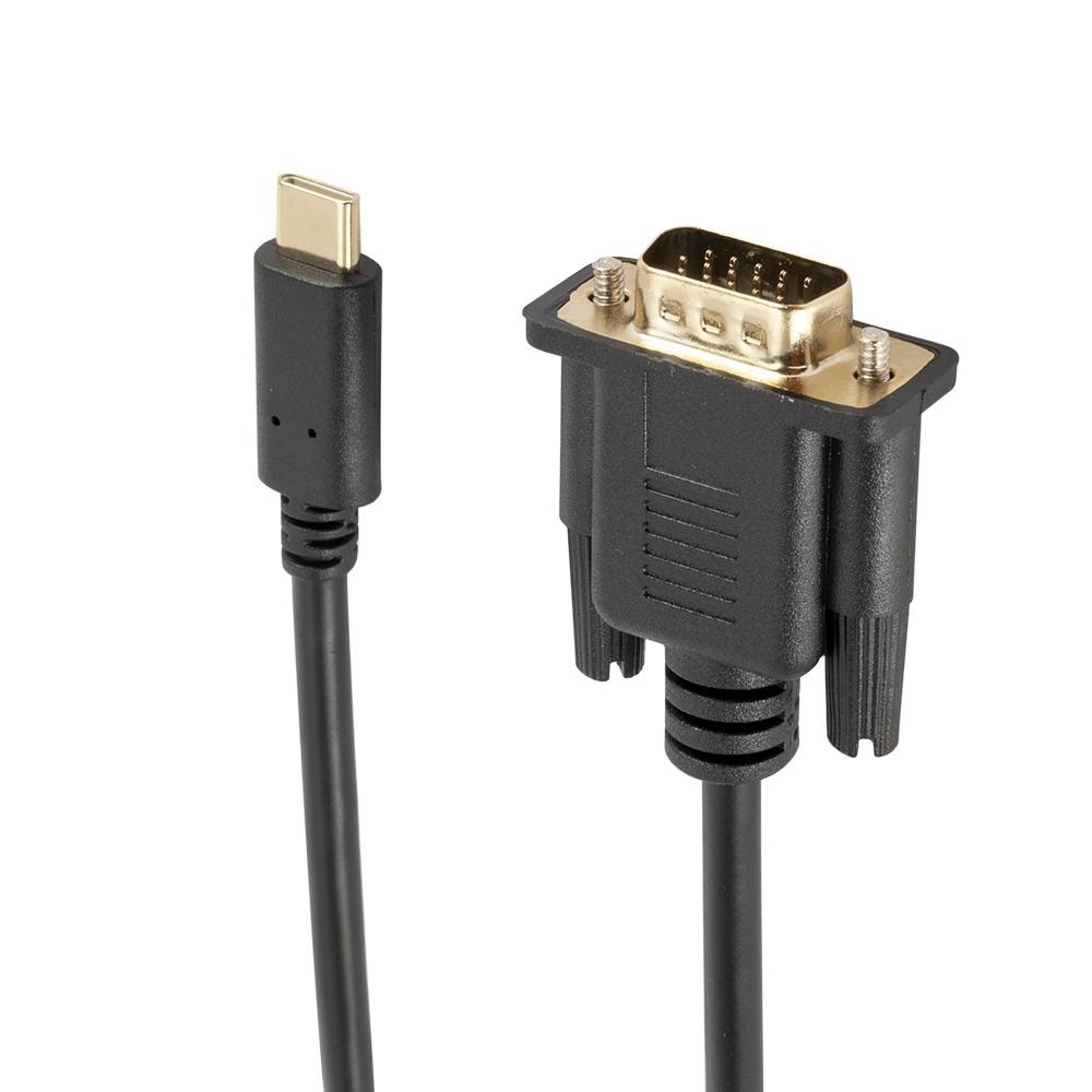 USB C to VGA adapter cable VGA Video Connector