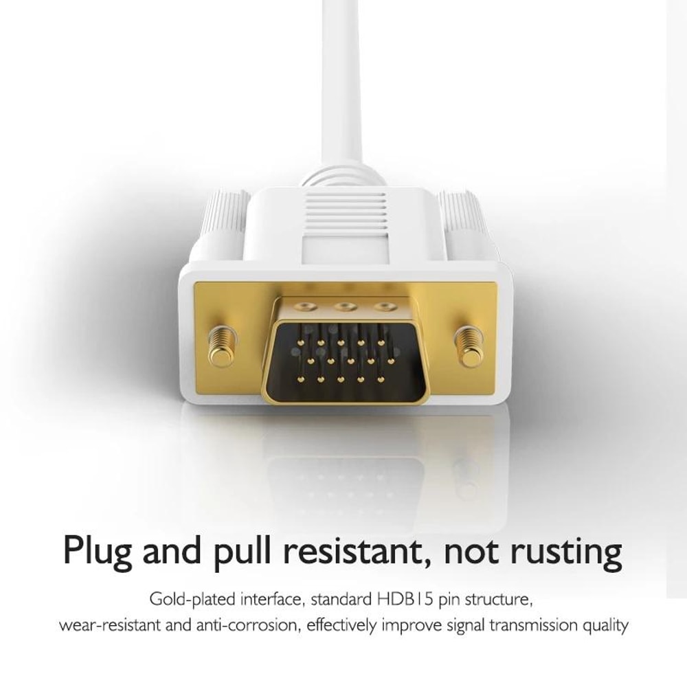 USB C to VGA adapter cable VGA Video Connector