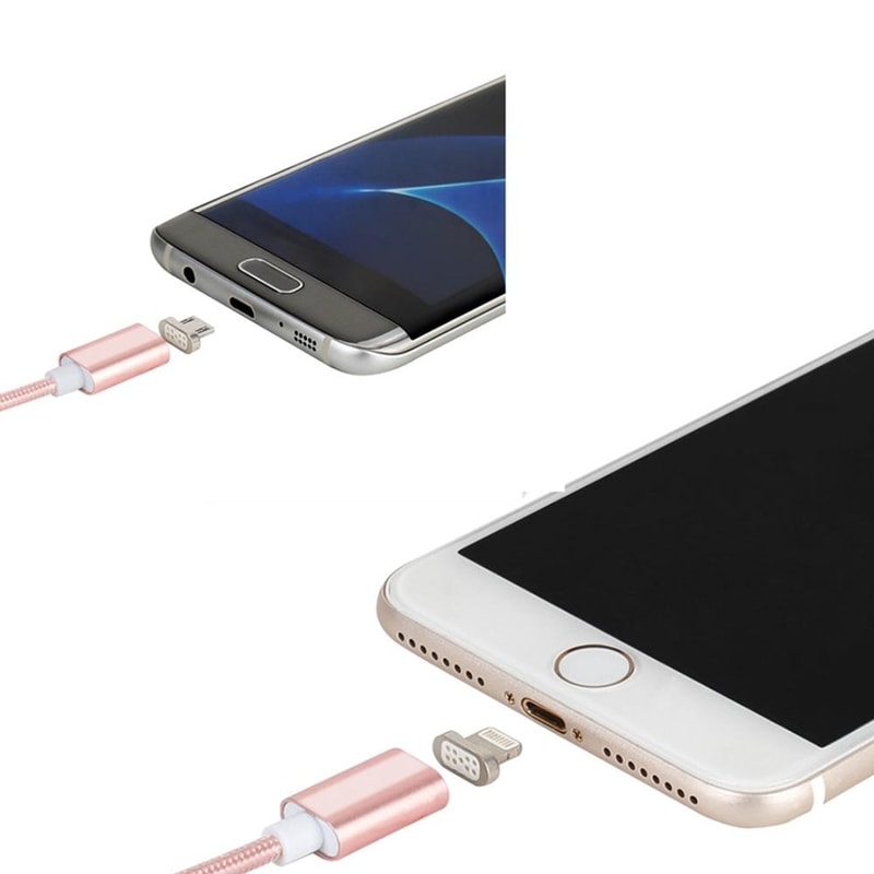 Magnetic Data Charging Cable Micro USB Braided 5
