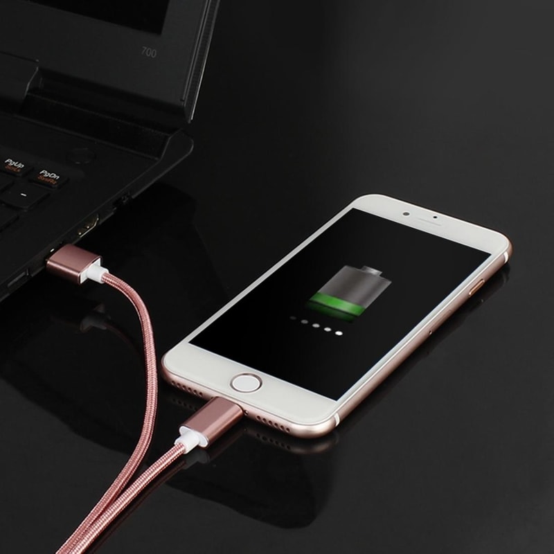 Magnetic Data Charging Cable Micro USB Braided 6