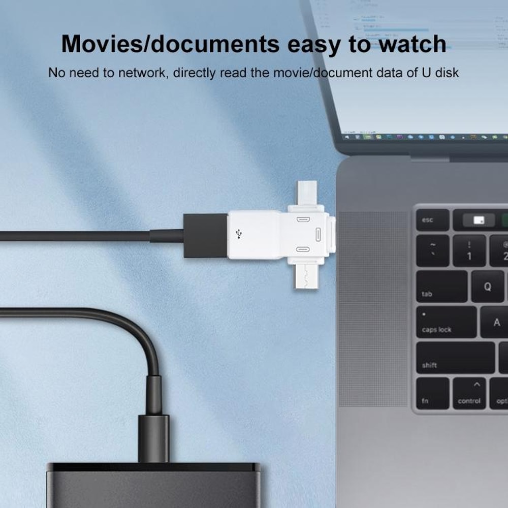 Universal USB OTG Adapter & Micro USB Connector