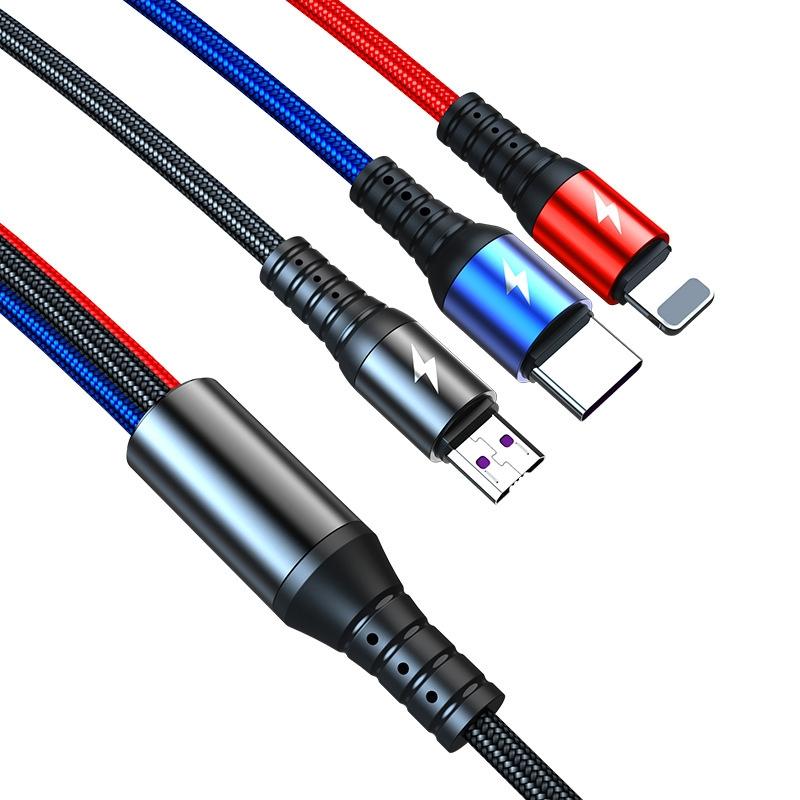 Universal Fast Charging USB Cable USB C, Micro USB