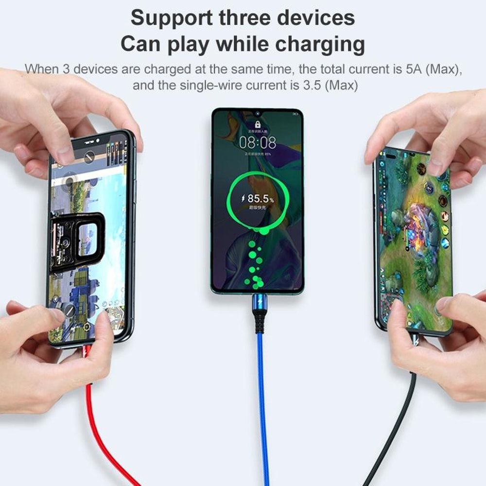 Universal Fast Charging USB Cable USB C, Micro USB