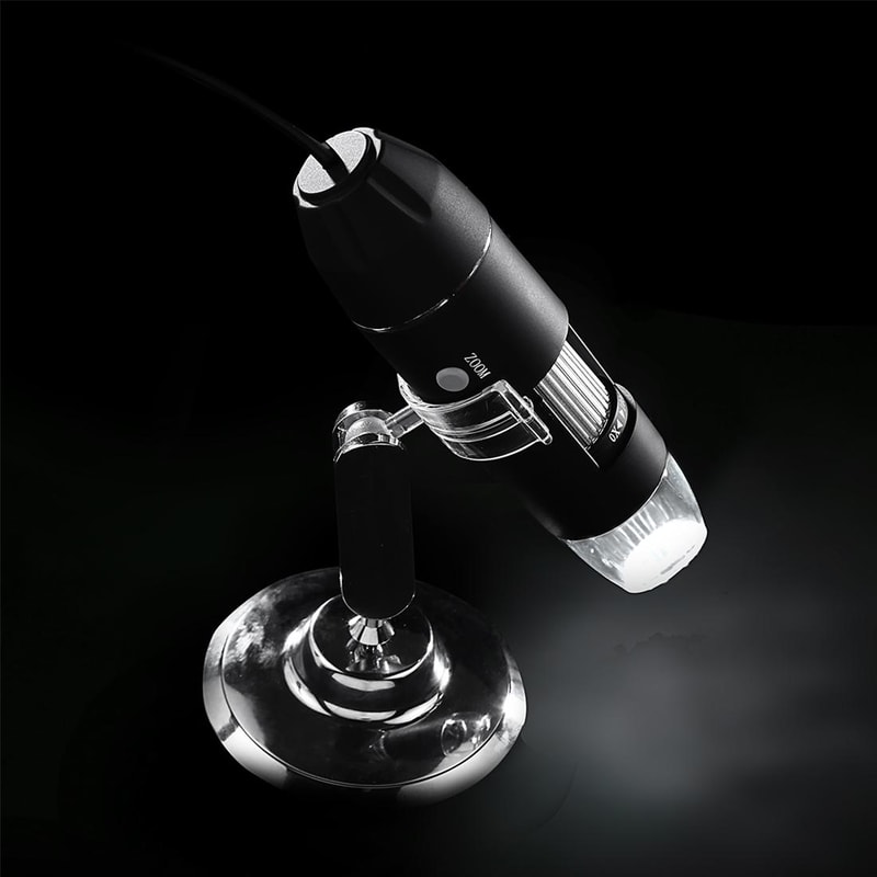Professional USB Digital Microscope with Magnification & Stand