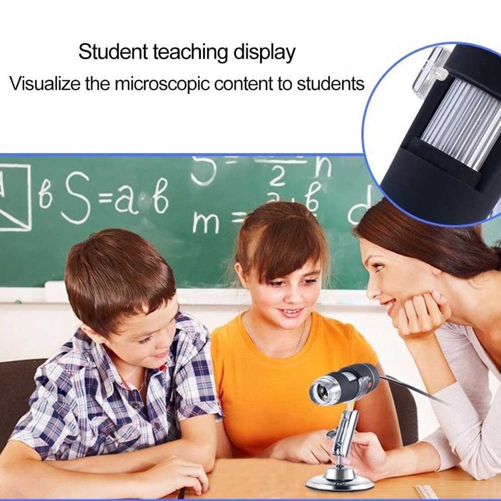 Professional USB Digital Microscope with Magnification & Stand