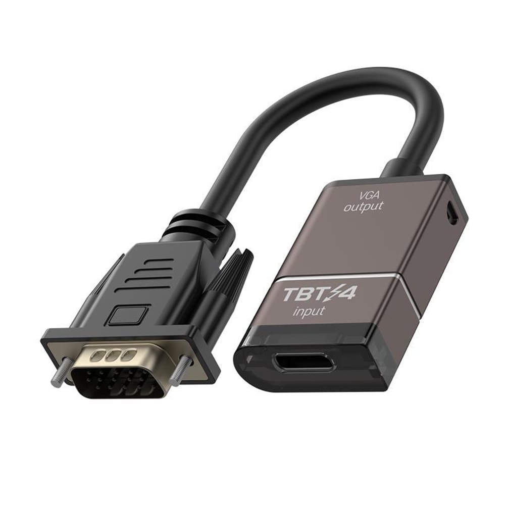 Premium USB C to VGA Video Converter Adapter
