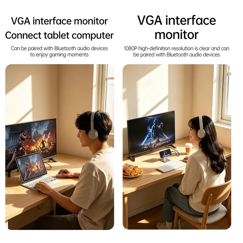 Premium USB C to VGA Video Converter Adapter
