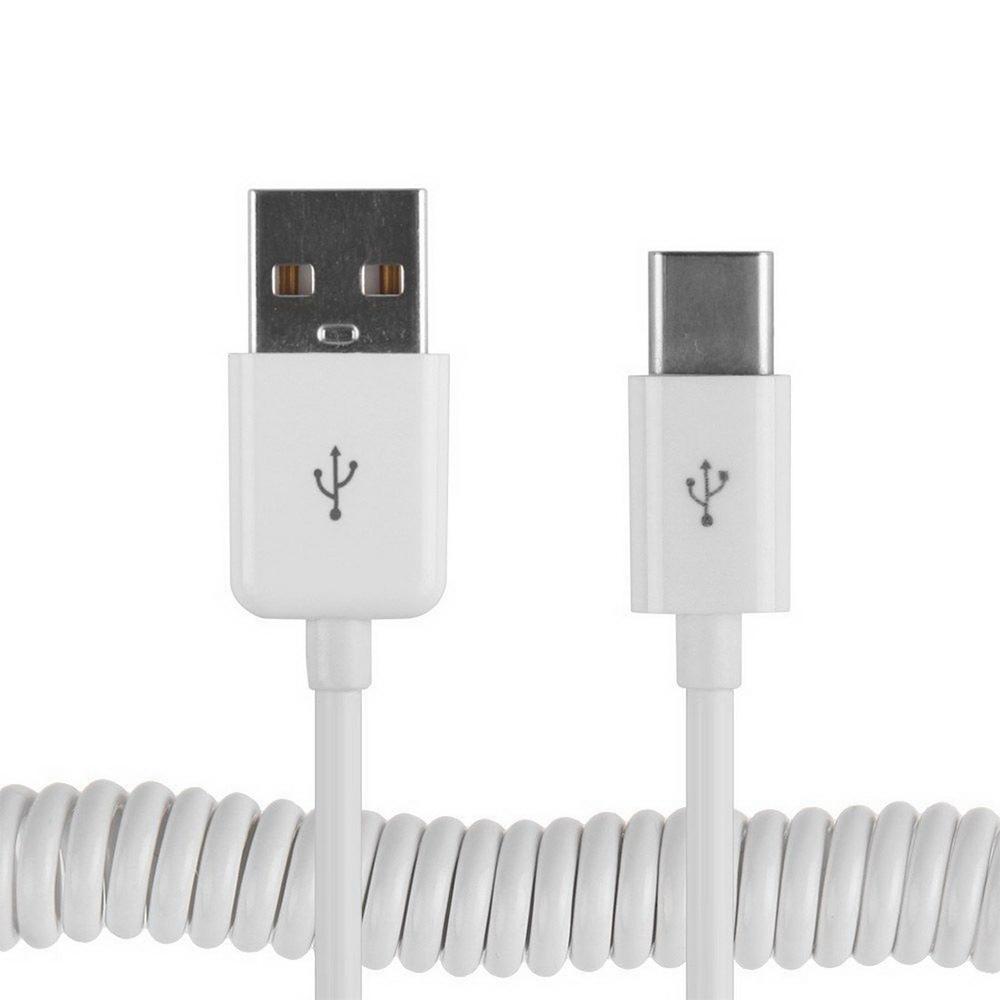 USB C Type CFast Charge & Data Sync Cable Durable & Stretchable