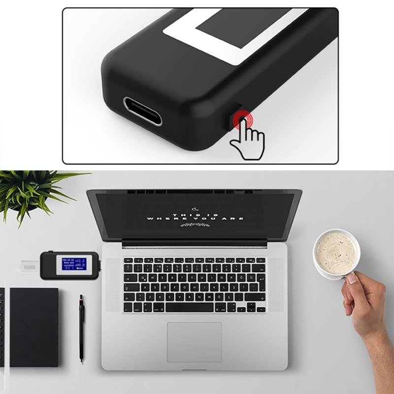 USB C Tester & Voltmeter Ammeter Charger Detector with Real Time Display