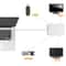 UltraCompact USB C Hub Adapter HDMI VGA & DVI Video Converter