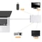 UltraCompact USB C Hub Adapter HDMI VGA & DVI Video Converter