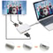 UltraCompact USB C Hub Adapter HDMI VGA & DVI Video Converter