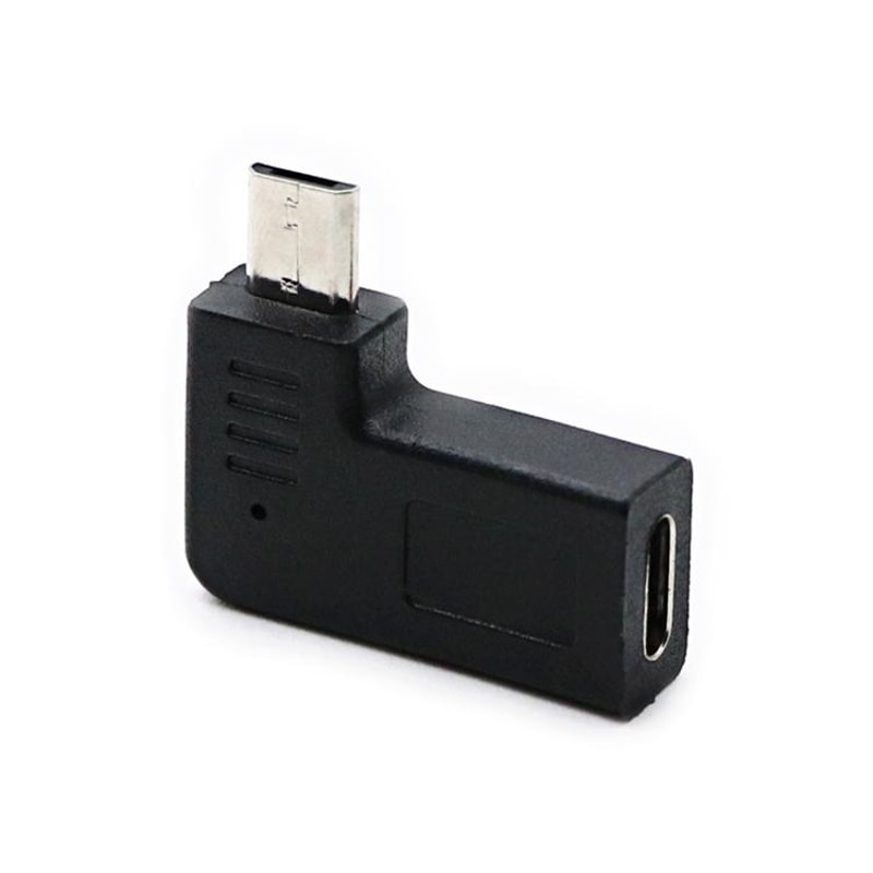 Universal Right & Left Angle USB C to Micro USB Adapter Converter