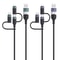 USAMS Multi Connector PD Fast Charging Cable