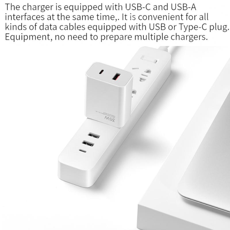 Xiaomi 35W USB-C & USB-A Fast Charge Dual Port Portable Charger
