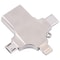 Multi Device USB Card Reader Adapter with Micro USB & USB C