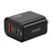Dual Port USB C PD Quick Charger with US Plug
