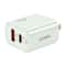 Dual Port USB C PD Quick Charger with US Plug