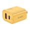 Dual Port USB C PD Quick Charger with US Plug