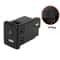 Premium Chevrolet USB & AUX Socket Connector Replacement with USB and AUX Ports (Direct Fit)