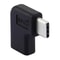 Compact Angled USB C Adapter Connector Elbow USB C Adapter for Laptops & Mobile Devices