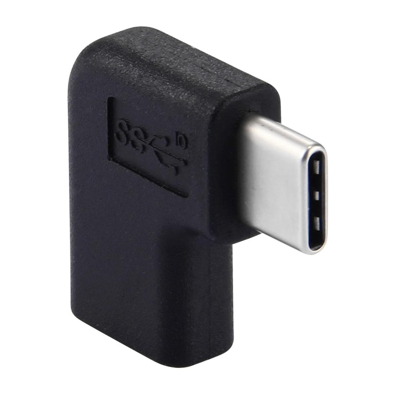 Compact Angled USB C Adapter Connector Elbow USB C Adapter for Laptops & Mobile Devices
