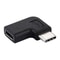 Compact Angled USB C Adapter Connector Elbow USB C Adapter for Laptops & Mobile Devices