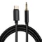 Premium USBC Audio Cable Durable Nylon Braided AUX 9