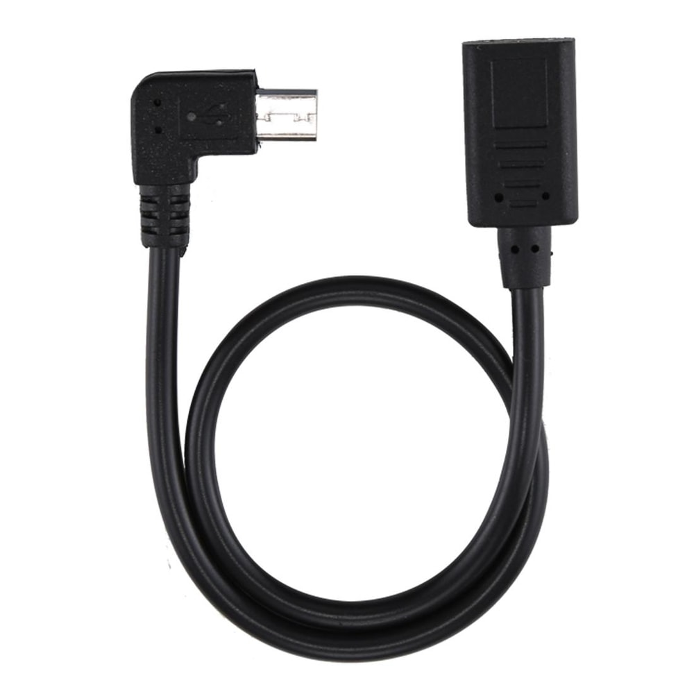 MultiAngle USB to Micro USB Adapter Cable with Straight, Up, Down & Left Angles