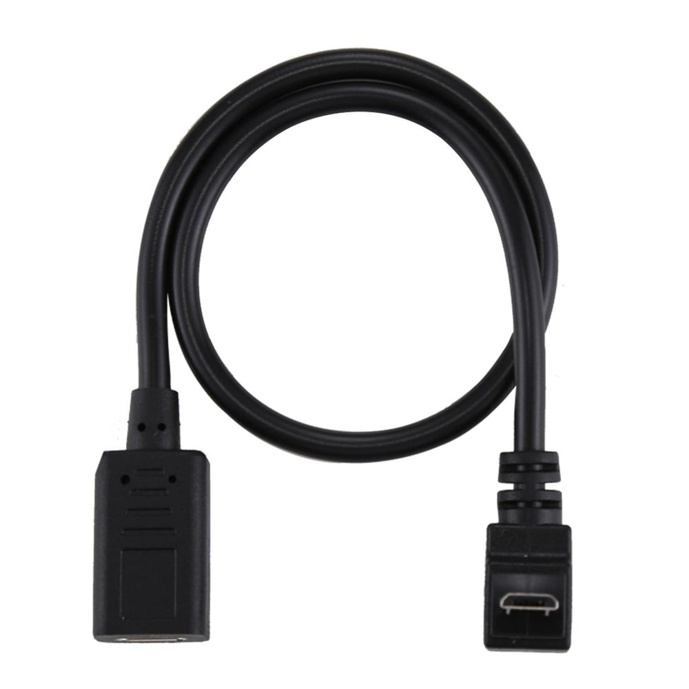 MultiAngle USB to Micro USB Adapter Cable with Straight, Up, Down & Left Angles