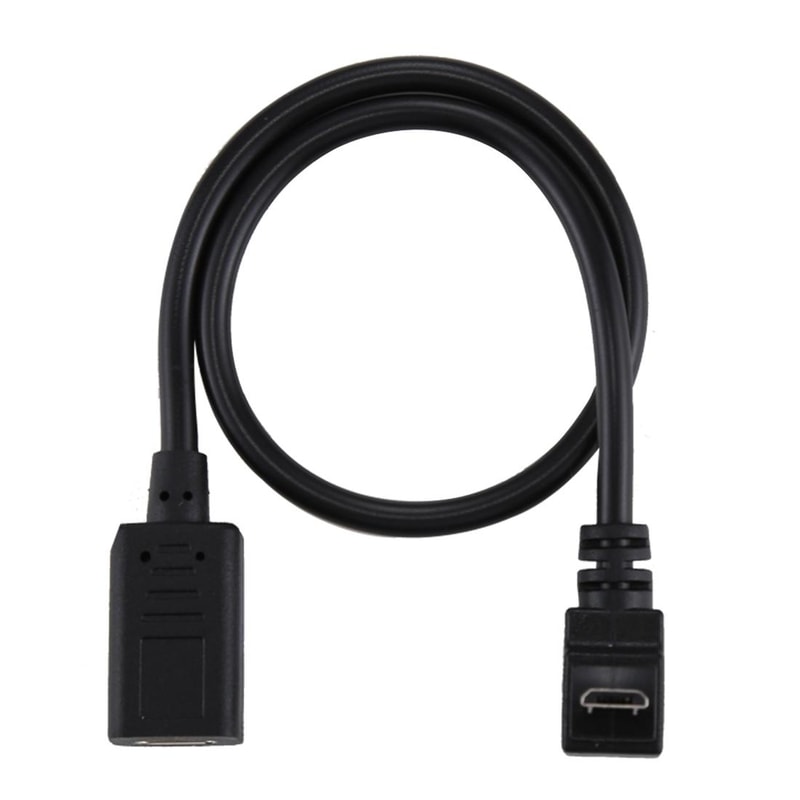 MultiAngle USB to Micro USB Adapter Cable with Straight, Up, Down & Left Angles