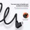 MultiAngle USB to Micro USB Adapter Cable with Straight, Up, Down & Left Angles