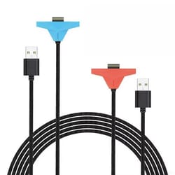 long reach magnetic joy con charging cable for nintendo switch