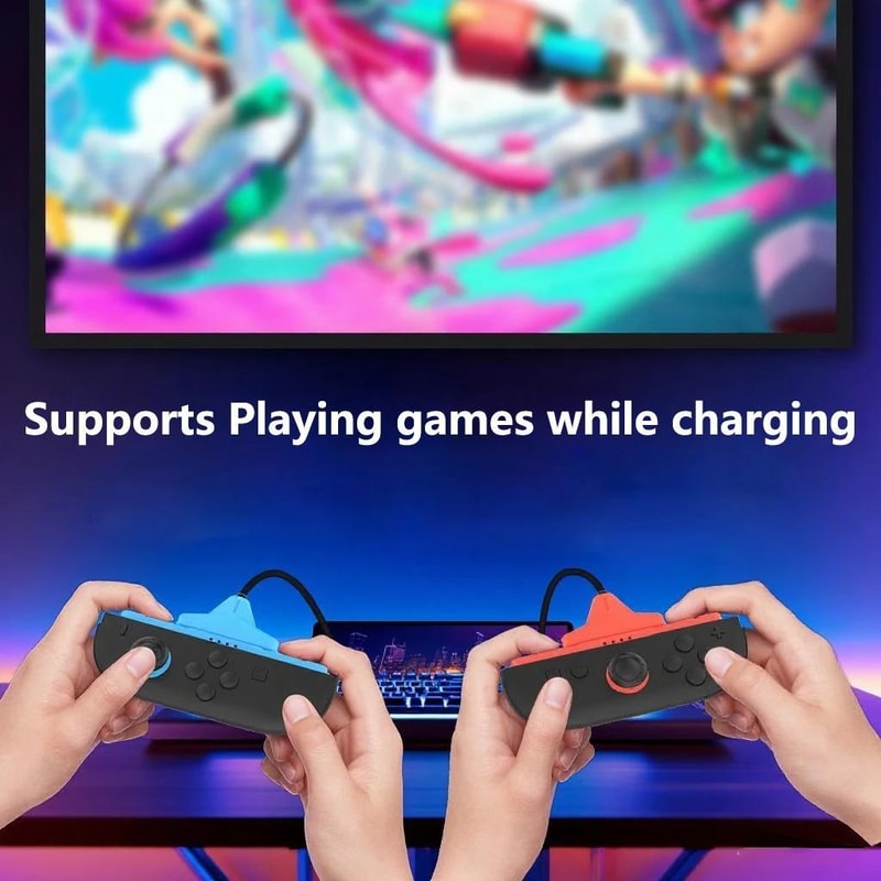 Long Reach Magnetic Joy Con Charging Cable for Nintendo Switch