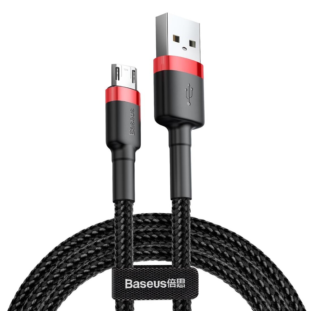 Baseus Braided Micro USB Charging Cable 1m Fast 24A Durable Sync 1