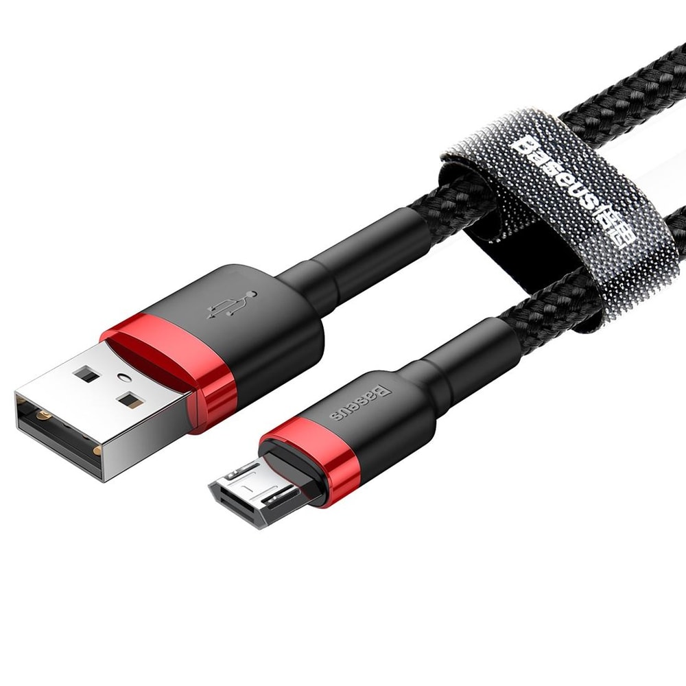 Baseus Braided Micro USB Charging Cable 1m Fast 24A Durable Sync 8