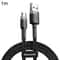Baseus Braided Micro USB Charging Cable 1m Fast 24A Durable Sync 18