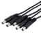 1 Female to 5 Male DC power splitter cable 5.5 x 2.1mm for CCTV Power Supply