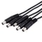 1 Female to 5 Male DC power splitter cable 5.5 x 2.1mm for CCTV Power Supply
