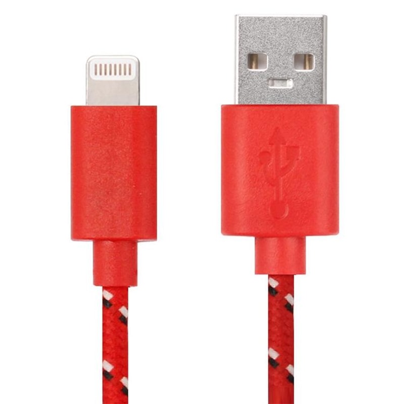 3m Durable Nylon Braided Fast Charging And Data Cable For IPhone And IPad 11