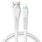 Mcdodo Flying Fish Series 8 Pin To USB LED Charging Cable 12m White 1