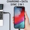 Mcdodo Flying Fish Series 8 Pin To USB LED Charging Cable 12m White 13