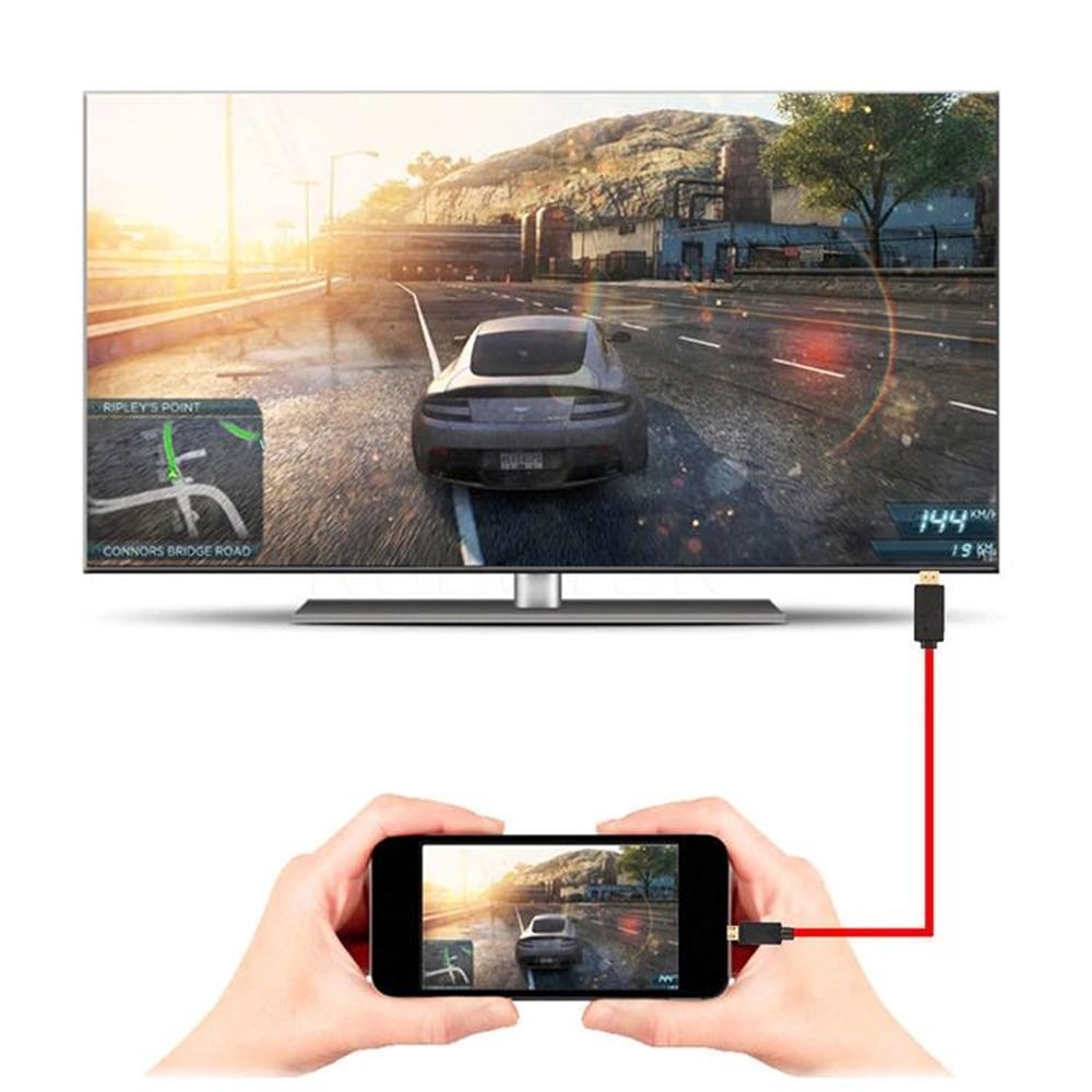 2m Full HD 1080P Micro USB to HDMI Adapter MHL Cable for HDTV