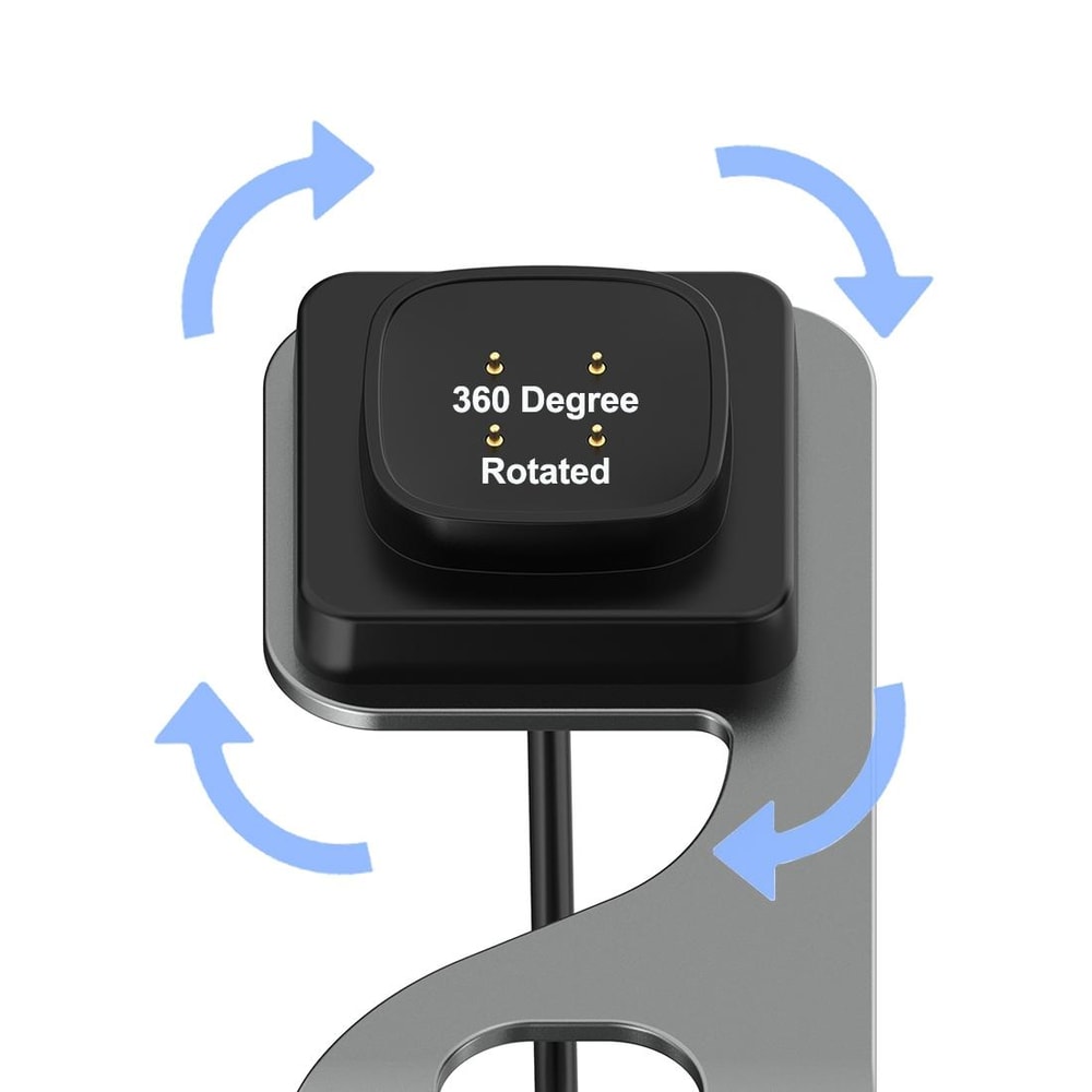 Google Pixel Watch 3 Charging Dock Rotatable Metal Fast Charger Stand