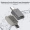 64GB USB-C Flash Drive with Keychain Portable Zinc Alloy Type-C Memory Stick