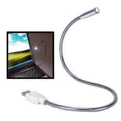 flexible usb led reading light for laptop, keyboard & desk lighting
